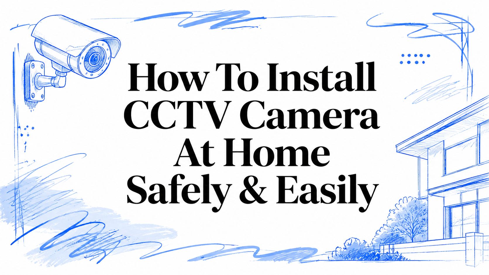How To Install CCTV Camera At Home Safely & Easily