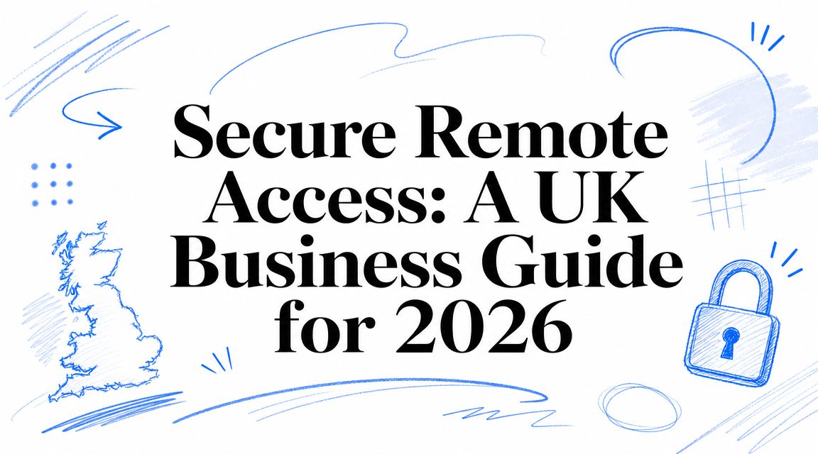 Secure Remote Access: A UK Business Guide for 2026