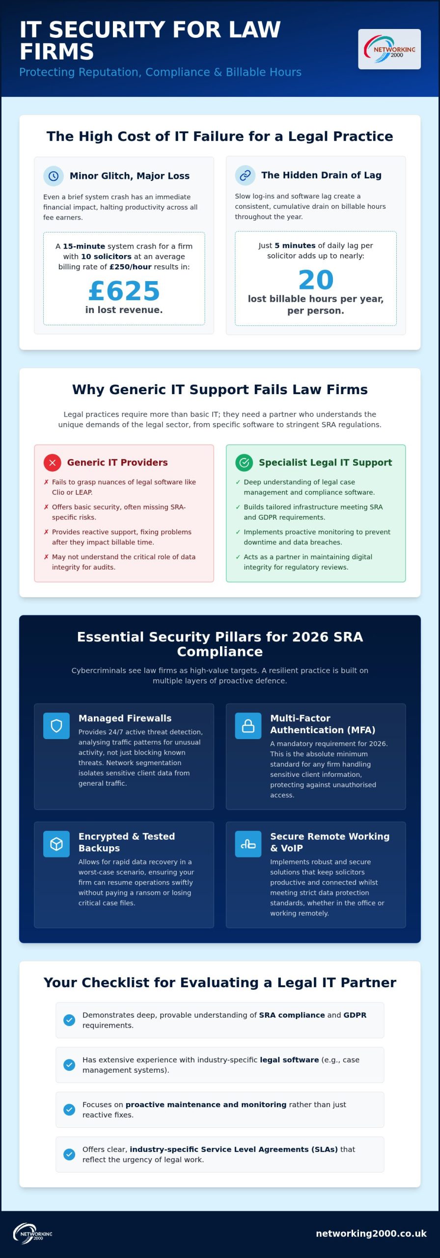 IT Security for Essex Law Firms: 2026 SRA Compliance Guide